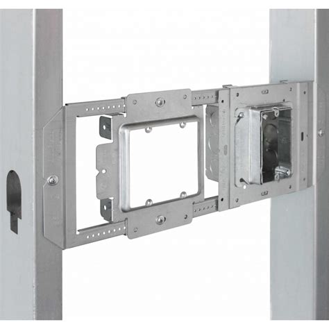 3 1 2 metal support box brackets|Stud Mounted Box Brackets .